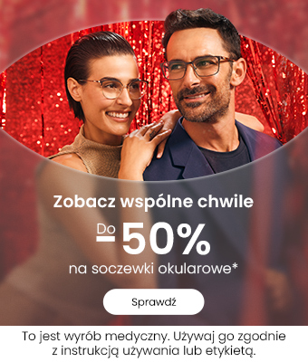 -50% na soczewki okularowe