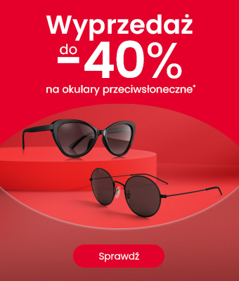 Wyprzedaż - okulary przeciwsłoneczne