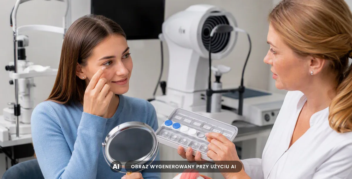 Obraz w artykule - Astygmatyzm: jak dobrać soczewki kontaktowe toryczne?