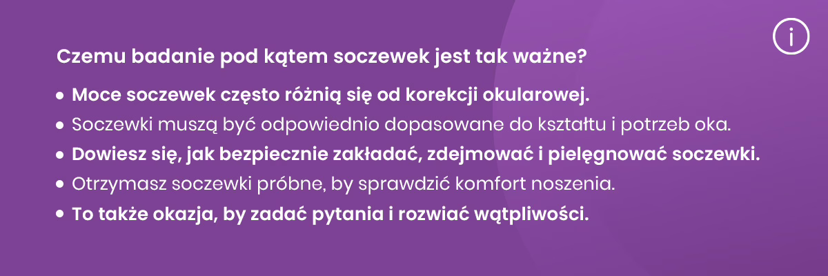 Obraz w artykule - Badanie wzroku pod kątem soczewek kontaktowych – jak się przygotować?