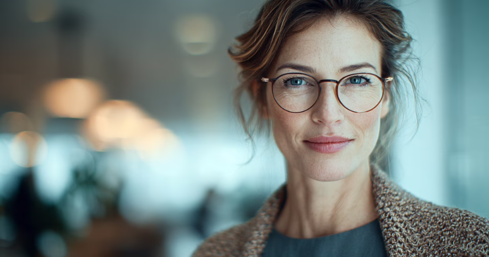 Obraz główny do porady - Jakie soczewki progresywne wybrać do pracy przy komputerze? Praktyczny poradnik dla osób 40+