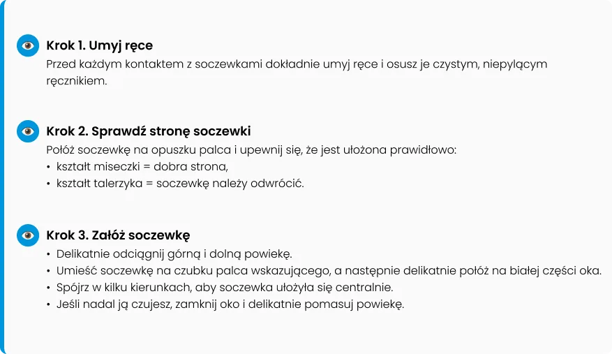 Obraz w artykule - Pierwsze dni z soczewkami? Jesteśmy tu, żeby Ci pomóc