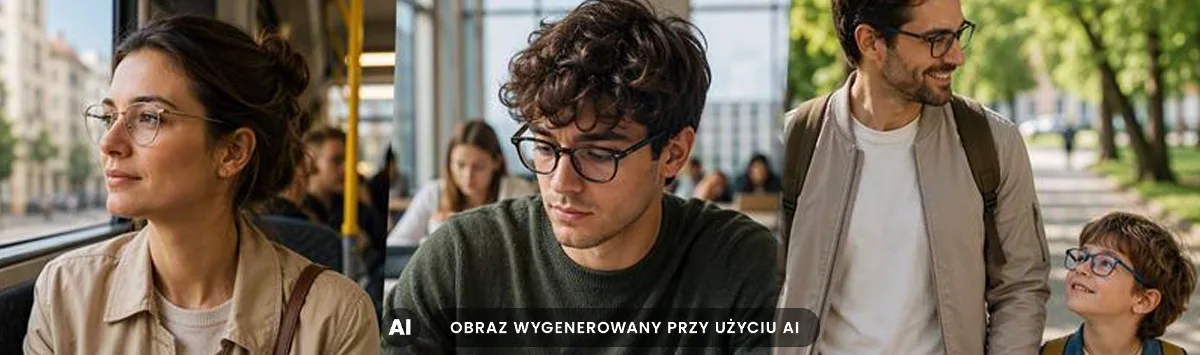 Obraz główny - Jak wybrać lekkie oprawki do okularów? Acetat, metal, tytan i TR90