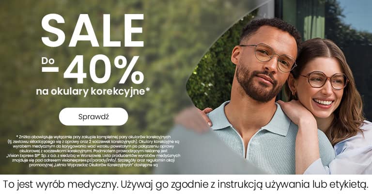 Grafika w artykule - Letnia wyprzedaż okularów korekcyjnych
