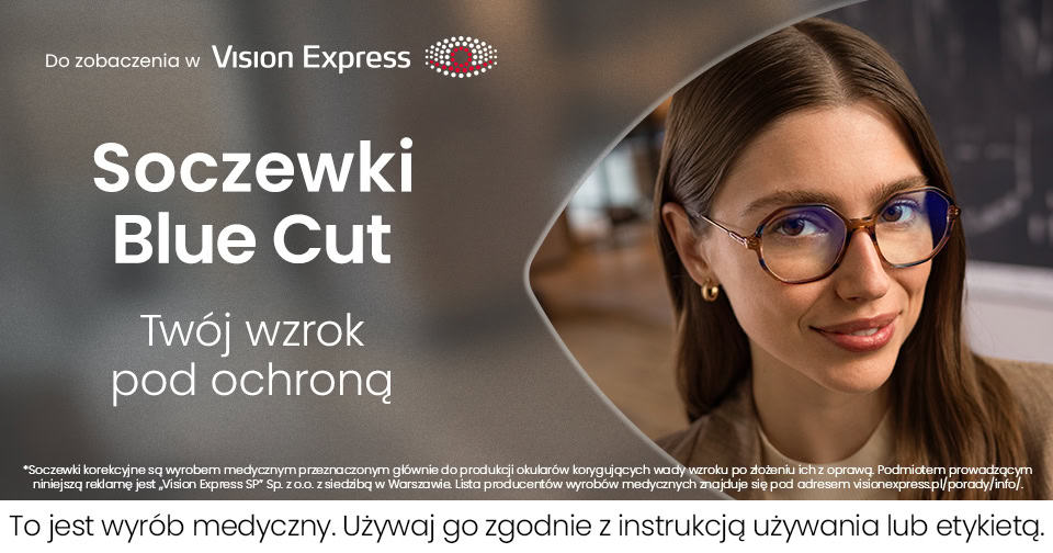 Grafika w artykule - Okulary do komputera z soczewkami Blue Cut