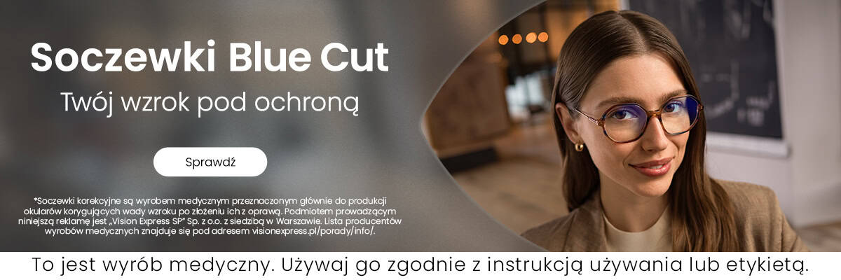 Grafika w artykule - Okulary do komputera z soczewkami Blue Cut