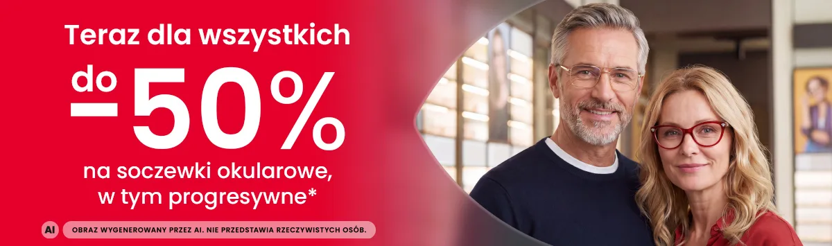 Grafika w artykule - Do 50% na soczewki okularowe