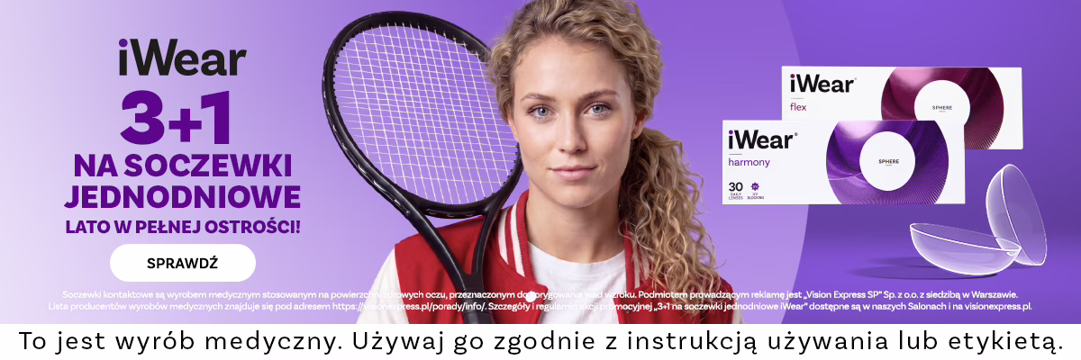 Grafika w artykule - 3+1 na jednodniowe soczewki kontaktowe iWEAR